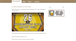 Desktop Screenshot of brewreview.com